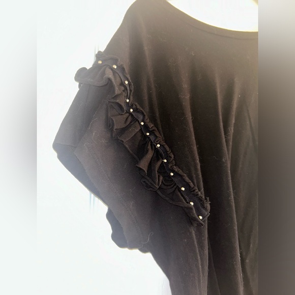 Forever 21 Studded Ruffle Sleeve Dress - Picture 3 of 5